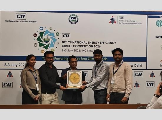 Trident Group earns national recognition at CII National Energy Efficiency Circle Competition 2026